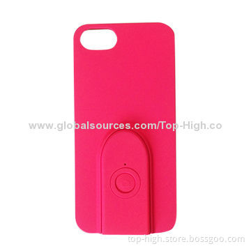 Unique Design Inner Camera Bluetooth Remote Shutter Mobile Phone Case for iPhone 5/5S
